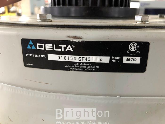 Used Sold Delta 50760 1.5HP Dust Collector at Brighton Woodworking