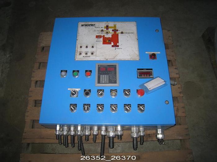 Used Fiberprep DIABOLO-SLOTS Diabolo Slots Detrashing / Tailing Screen, 0.008" Slotted Basket, With Spare Rotor #26352