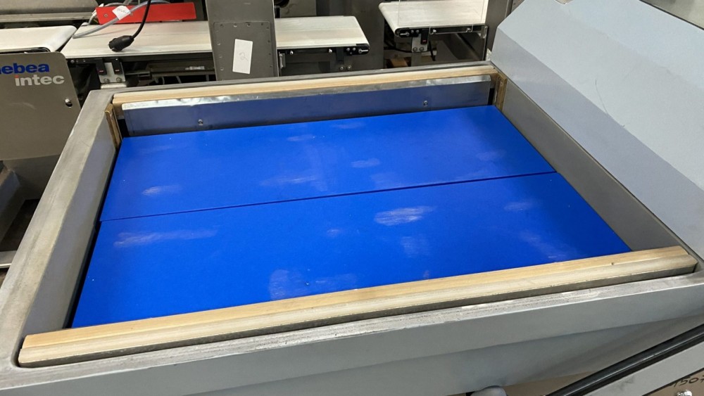 Used Webomatic automatic double chamber vacuum machine