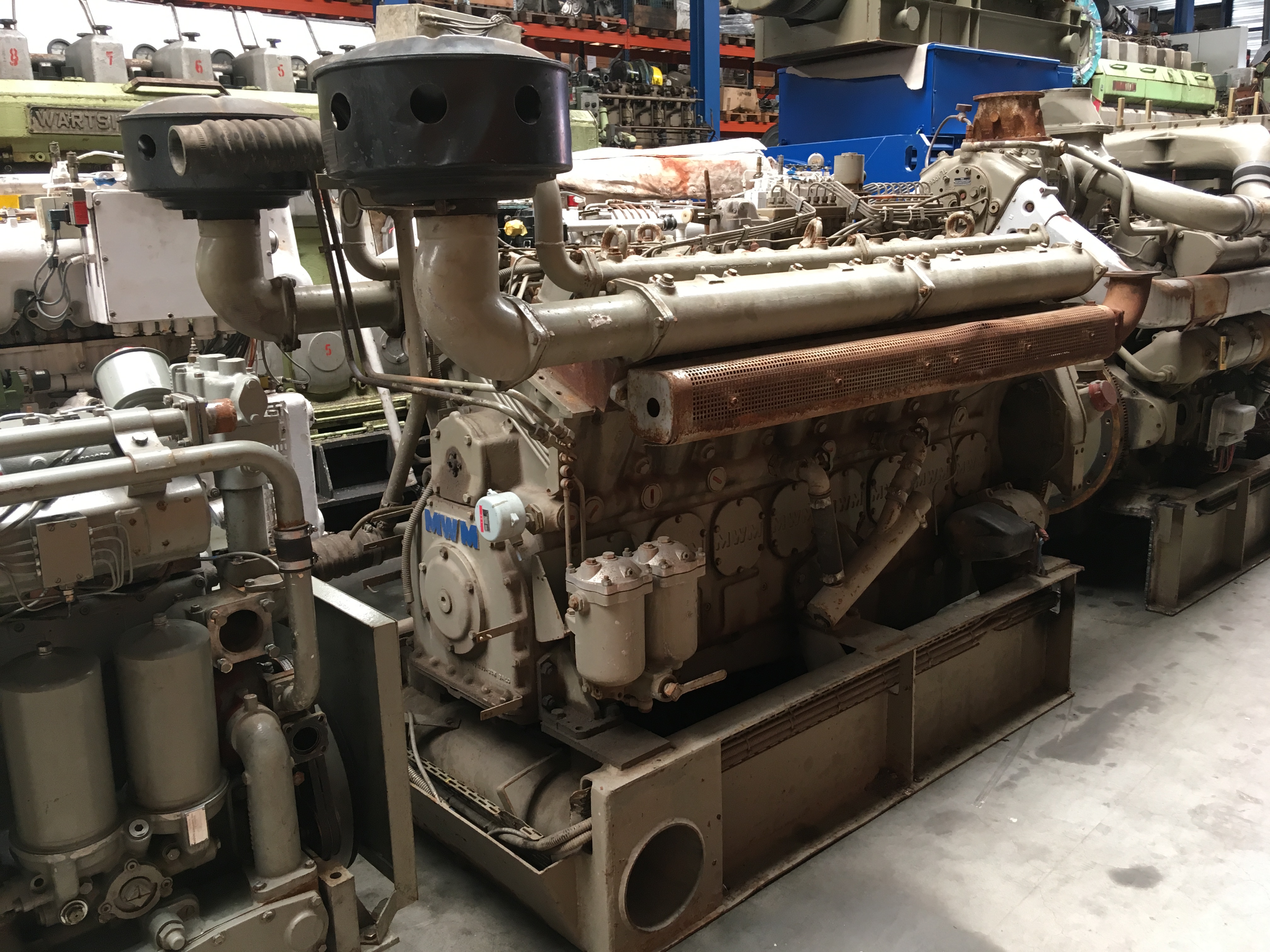 Used 1975 MWM RHS 518-V16