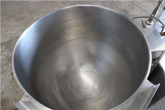 Refurbished 40 GALLON GROEN SELF CONTAINED ELECTRIC TILTING KETTLE - 50 PSI JACKET