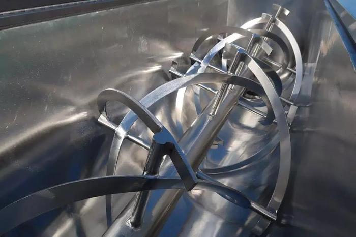 Used 20 CU. FT. PAUL O. ABBE DOUBLE RIBBON BLENDER - S/S - 5 HP