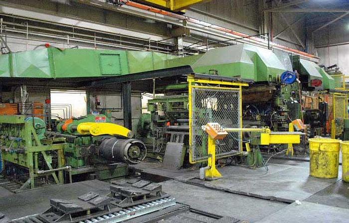 Used 25´´ WATERBURY FARREL, ZR 23SC-25 20-HI PRECISION COLD REVERSING ROLLING MILL (USED)