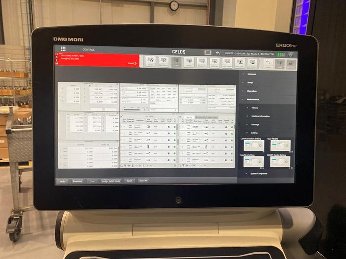 Used 2017 DMG Mori NHX 4000 Horizontal Machining Center