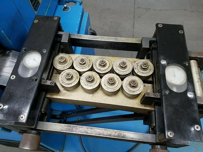 Used Stock Straightener Leveler 3 inch motorized material feed straighten camber