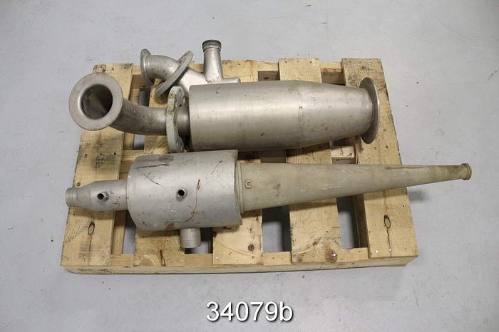 Used Bird 7" LDC Low Density Cleaner Cone Parts, 1x7 Cone Assembly #34079