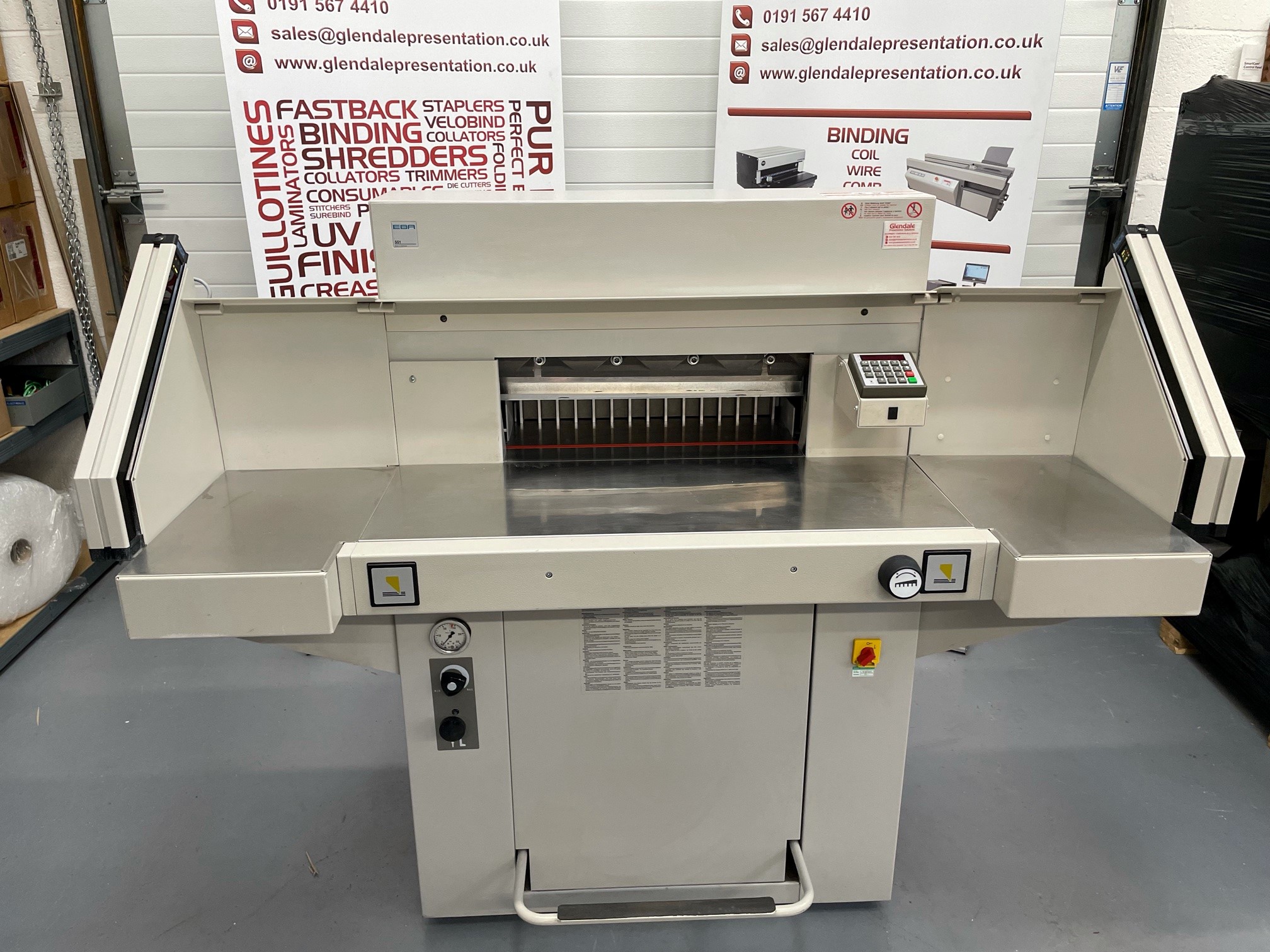 Used Refurbished EBA 551 Guillotine