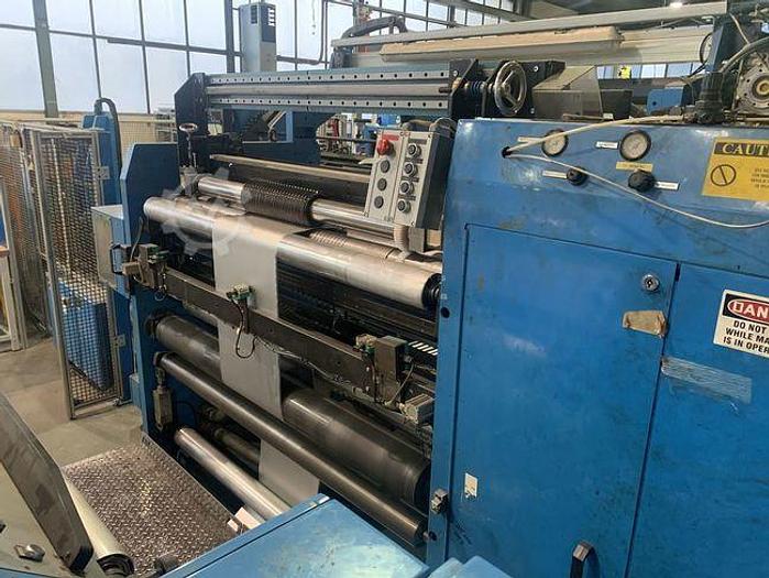 Used 40" (1500MM) DEACRO CANTILEVERED DUPLEX SLITTER REWINDER