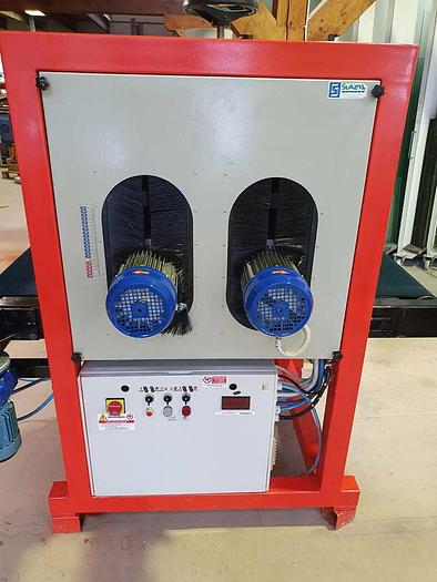 Used 1999 Quickwood Italy Calibrating / Brushing machines QuickWood System