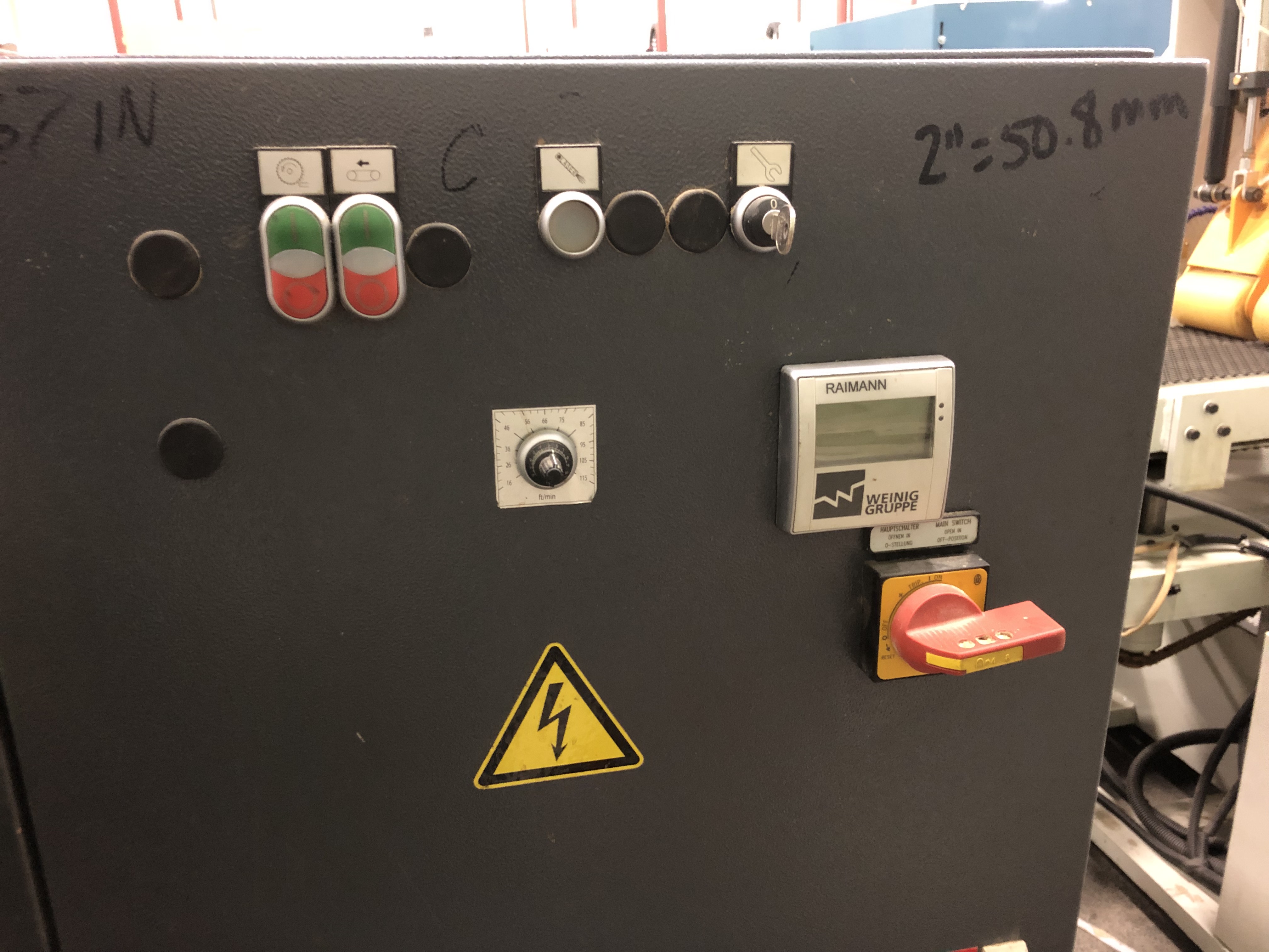 Used 2004 Weinig Raimann KM 310 Multi-blade Rip Saw