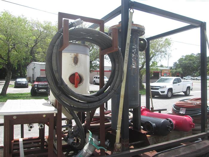 Used 7'x16' Sandblasting Trailer