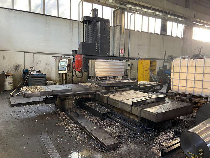 Installata Alesatrice a Montante Fisso Cnc SAN ROCCO AL 110 CNC