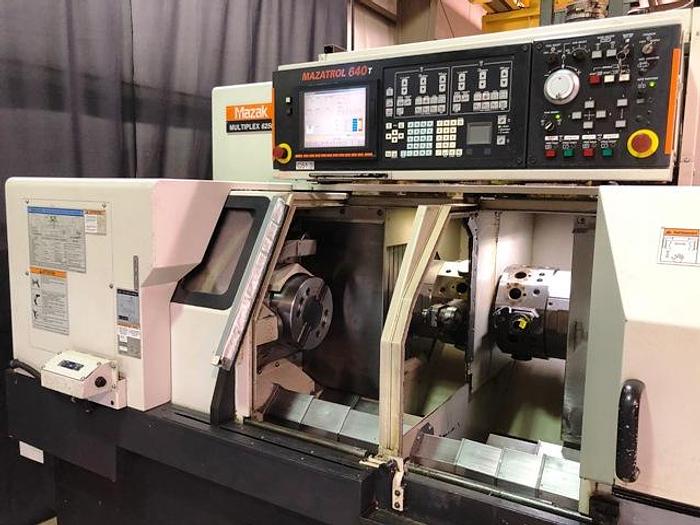 Used 2007 Mazak MULTIPLEX MP6250 Dual Opposed CNC Turning Center