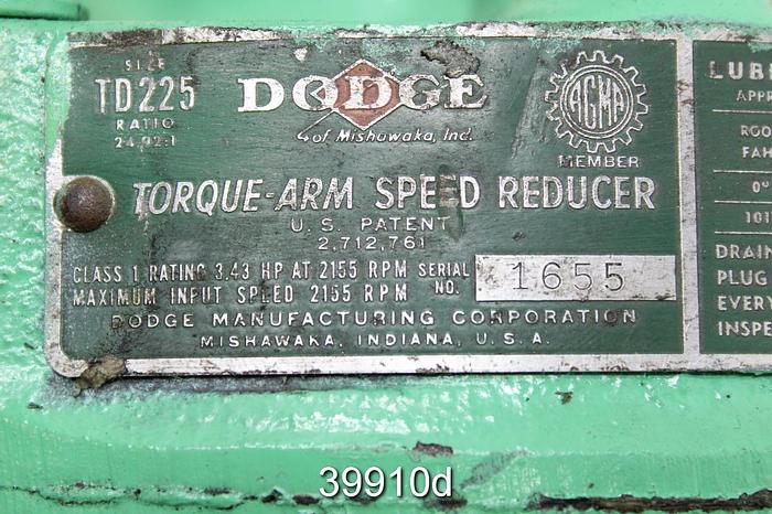 Used Dodge TD225 Gear Drive #39910