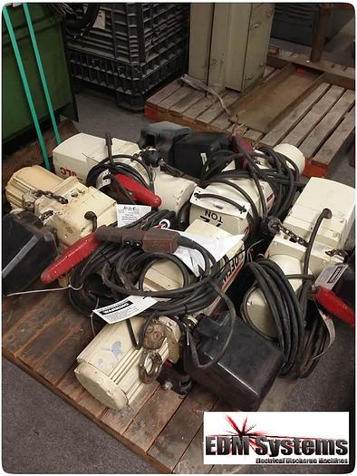 Used Coffing 1/2 Ton Capacity Electric Chain Hoist