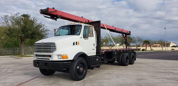 Used 2003 Sterling Acterra Flatbed w/ Cleasby Roofing Conveyor
