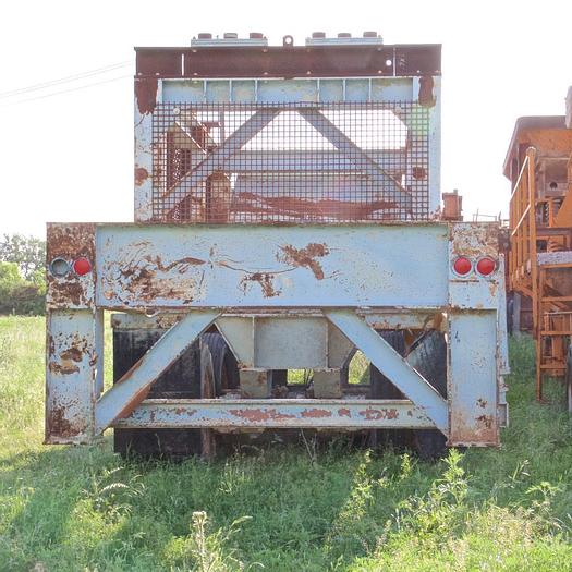 Used 1981 Excel Machinery Portable Crusher Chassis