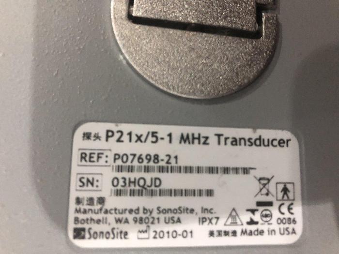 Gebraucht SonoSite M-turbo tragbare Ultraschallsystem auf Trolley mit 3xSonden