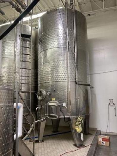 Used (2) Available - Used Letina 15,700L / 4150 Gal Jacketed Fermenters