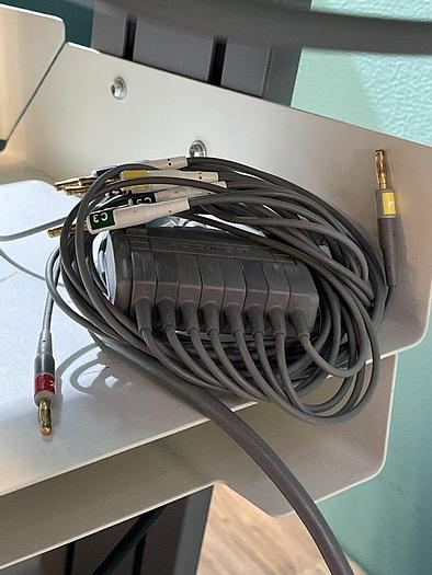 Used Spacelabs Burdick Eclipse 850 EKG Gerät auf Trolley mit EKG Kabel