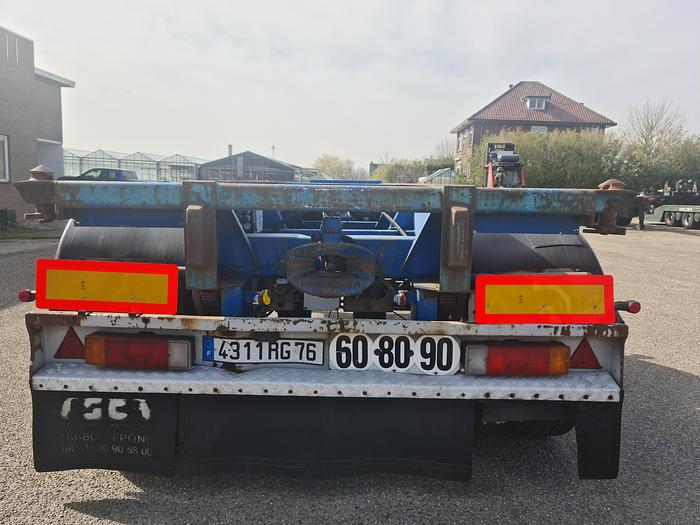 Used 1995 ASCA S23322 / 20ft / ROR drum / Full steel suspension / Double tires / 11R22.5 / Ringfeder 50mm coupling