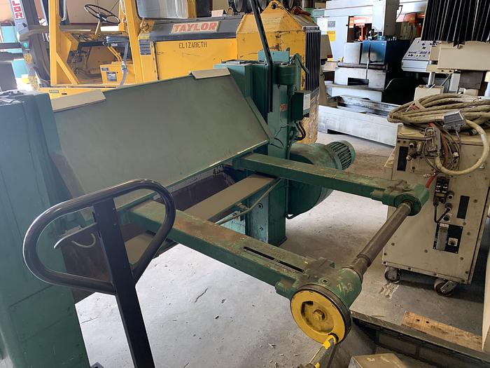 Used NIAGARA 48" X 1/4" MECHANICAL SHEAR