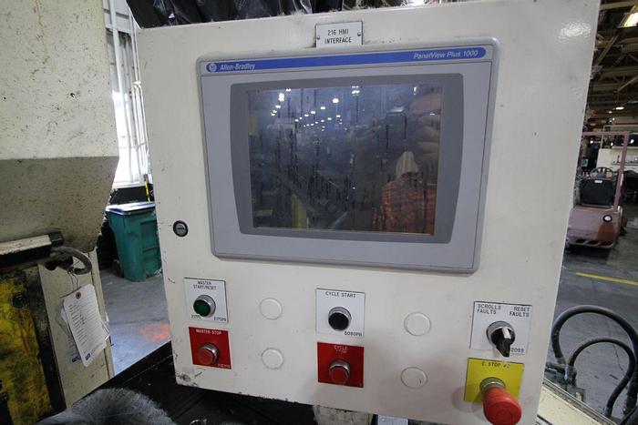 Used BROACHING MACHINE SPECIALTIES 10 TON 36 INCH TWO STATION TABLE UP VERTICAL HYDRAULIC BROACHING MACHINE