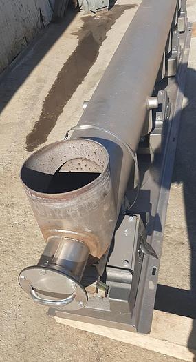 Used Feeder, Vibratory, 8" x 10', S/st, Dust-Tight #L744357