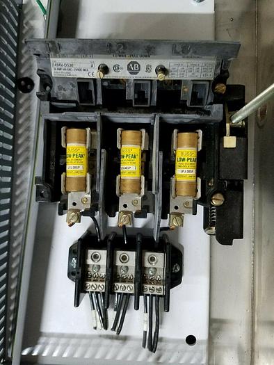 Used Hoffman Stainless A60C4912SSLP3PN4 60"X49"X12" Floor mountNema 4X Enclosure