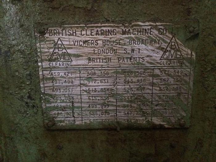 Used 1952 CLEARING F4400-160 (400 sT) SHEET STAMPING PRESS