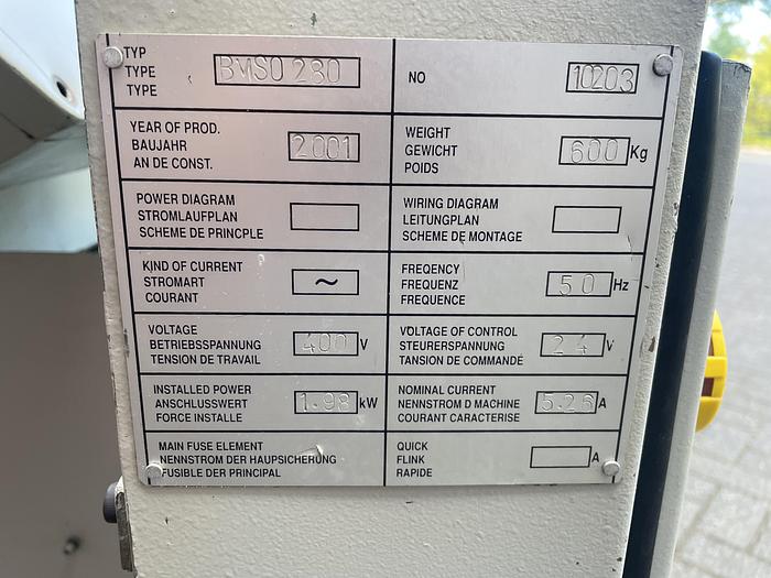 Gebruikt BMSO 280