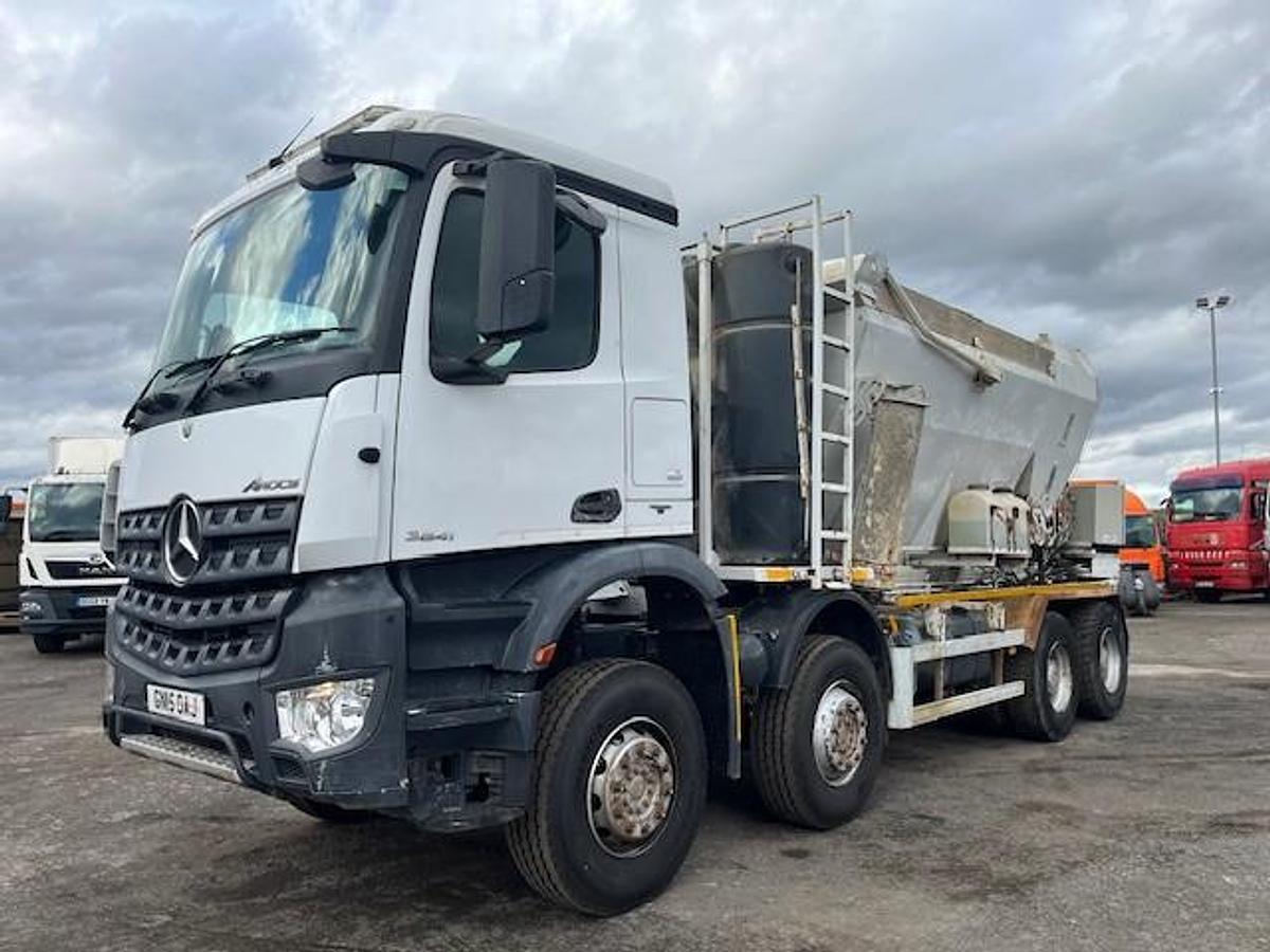Used MERCEDES BENZ AROCS 3541 (8X4) VOLUMETRIC MIXER 