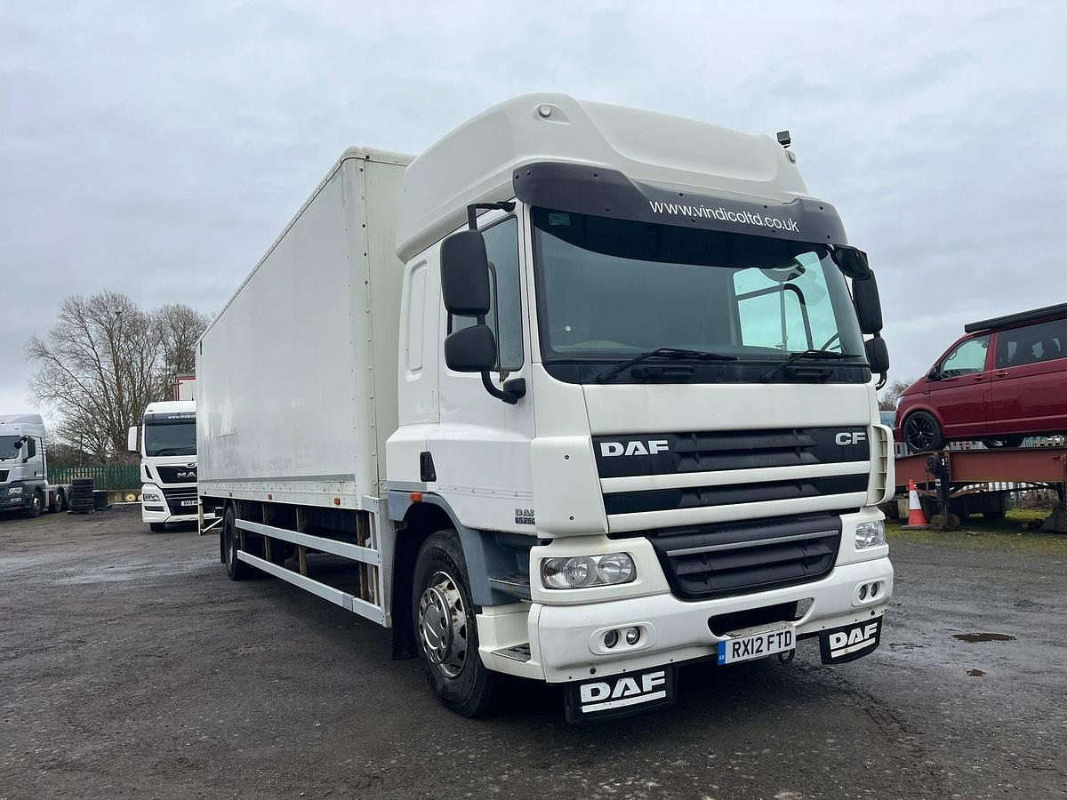 Used V 643 - 2012 DAF CF65.250 Box Truck