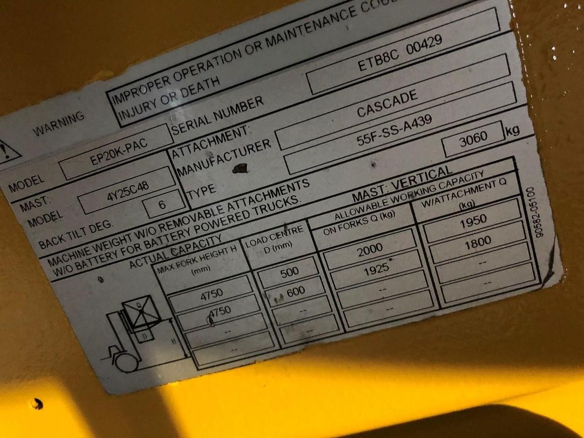 Used CAT EP 20K - V 494