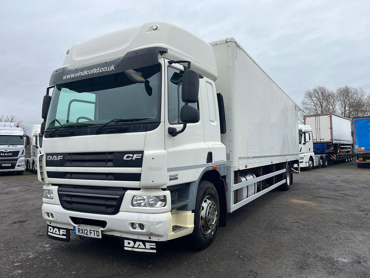 Used V 643 - 2012 DAF CF65.250 Box Truck