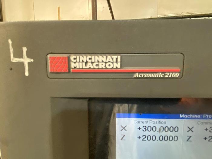 Used 1998 Cincinnati Milacron Hawk 150 CNC Lathe