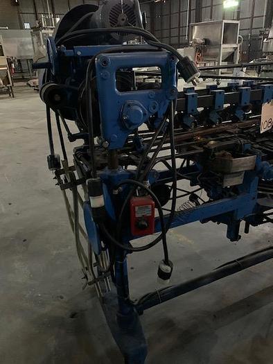 Used Standard -Knapp Roll-Through Can Labeler Model HOR-1