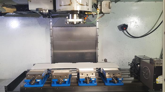 Used 2009 HAAS VF-4SS 4-Axis CNC Vertical Machining Center
