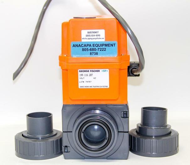 Used George Fischer +GF+ 199.116.207 Code 198.150.433 Type 20 EA Actuator, NW40(8738)