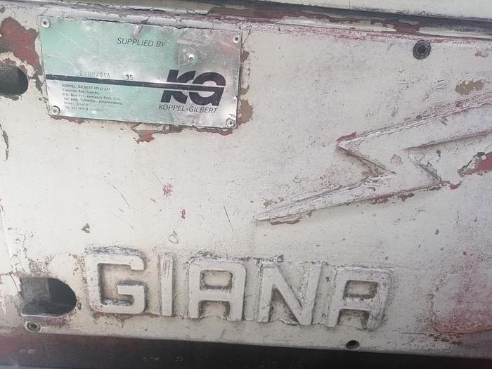 Used Giana centre lathe 410