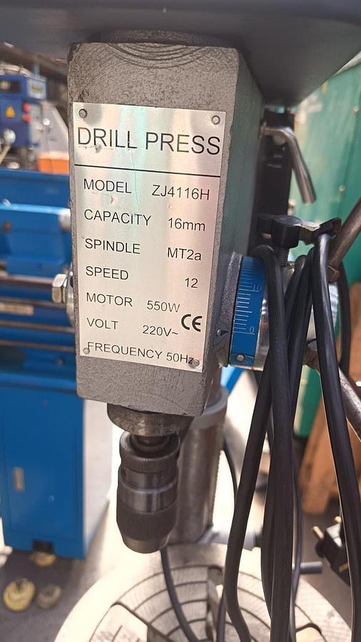 Used Mac-Afric pedestal drilling machine - 220V