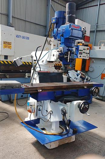Used Craft Turret Milling machine with DRO
