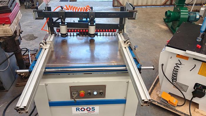 Used Roos single row drilling machine - 21 Spindle (As new!!)