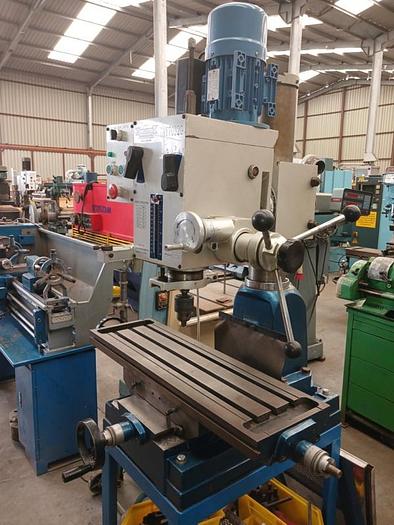 Used MacAfric Drilling / Milling combo machine on stand ZAY7032G