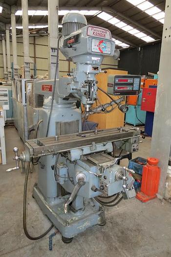 Used Kondia turret milling machine FV-1