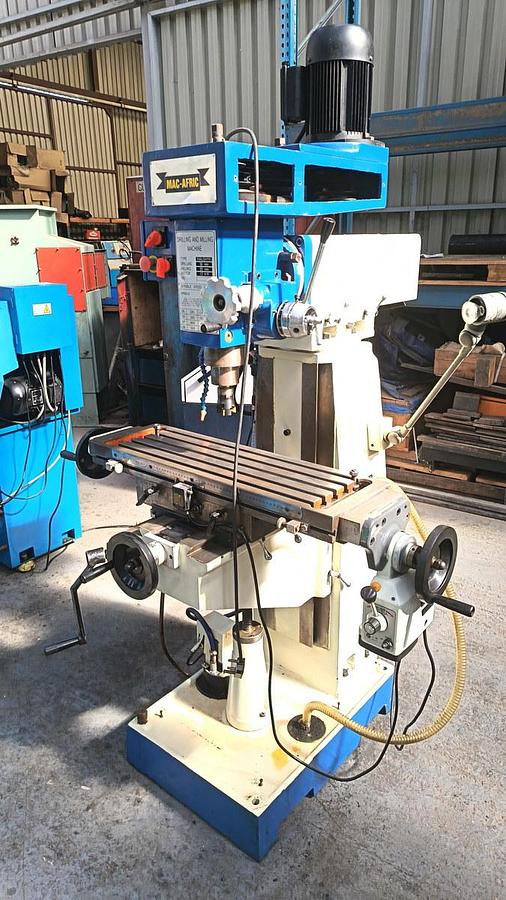 Used Mac-Afric drill / mill combination machines - 220V