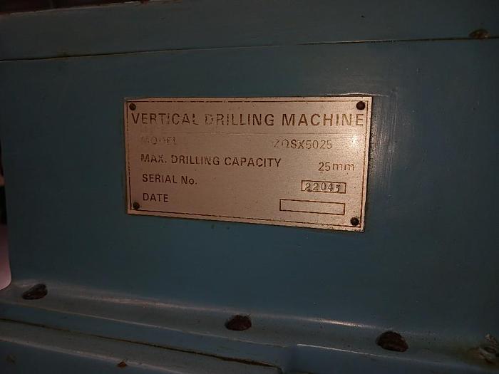 Used Gearhead pedestal drill