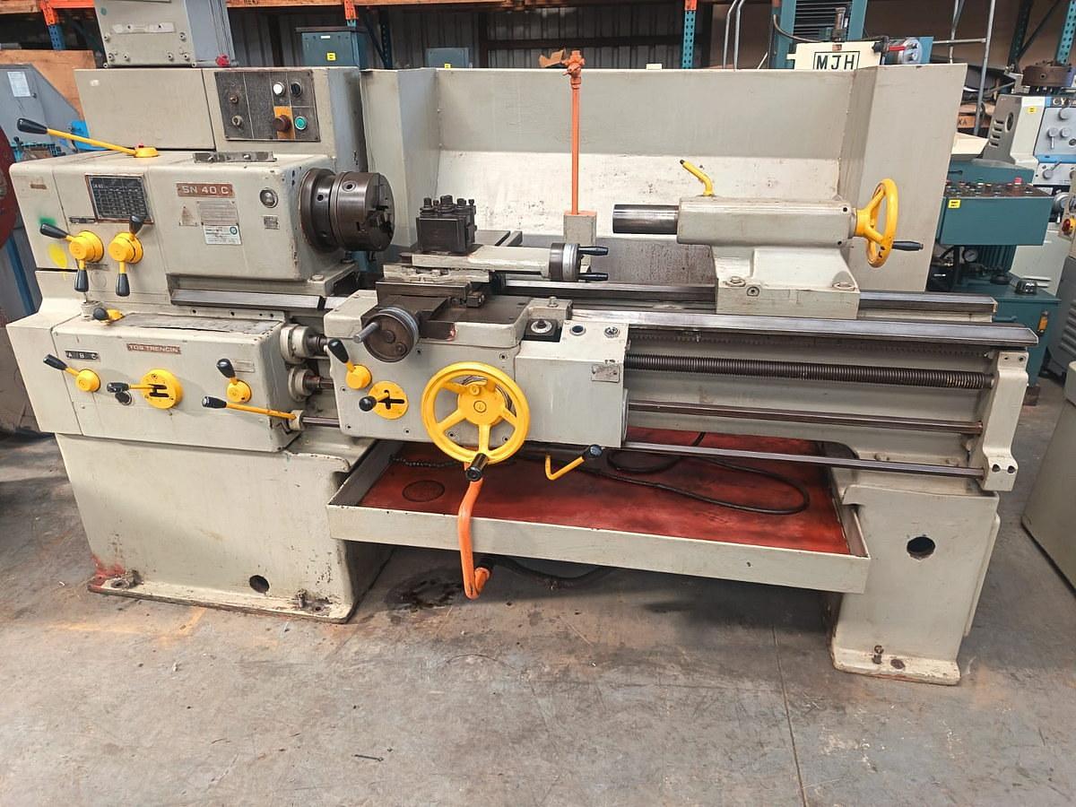 Used TOS centre lathe