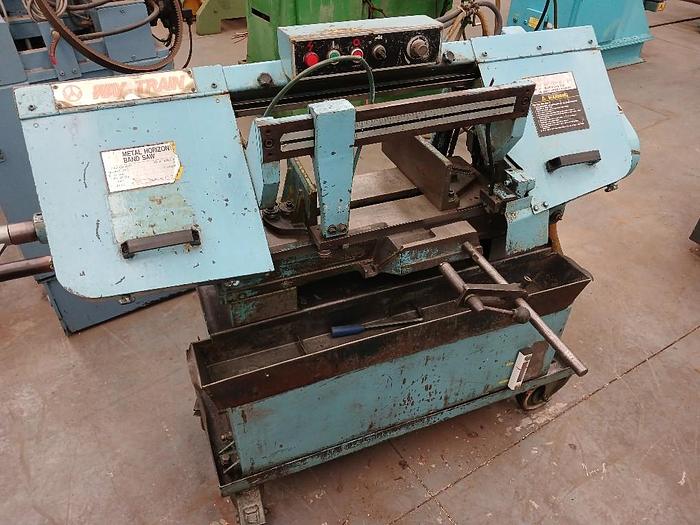 Used Waytrain UE-916A semi-auto horizontal band saw