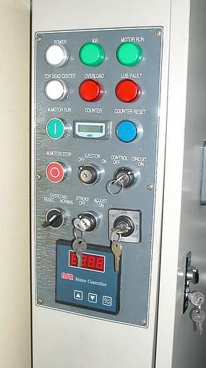 Used MAC Eccentric press with adjustable stroke, pneumatic.